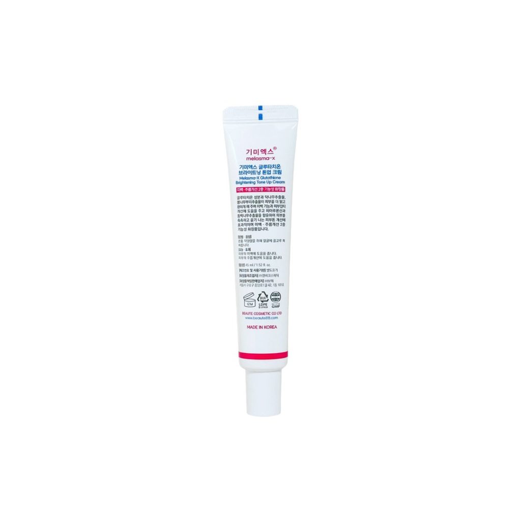 glutathione brightening tone up cream  Beaute Melasma X 45ml aging action for visibly younger skin Beaute Melasma-X Glutathione Brightening Tone
