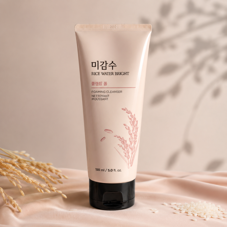 Rice Water Bright Foaming Cleanser — Best Korean Cleanser | Glovelix
