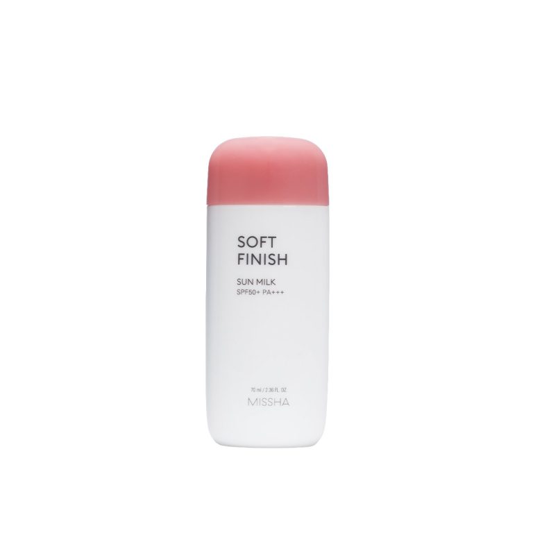 MISSHA Soft Finish Sun Milk SPF50+ PA+++ Matte Korean Sunscreen Glovelix Bangladesh